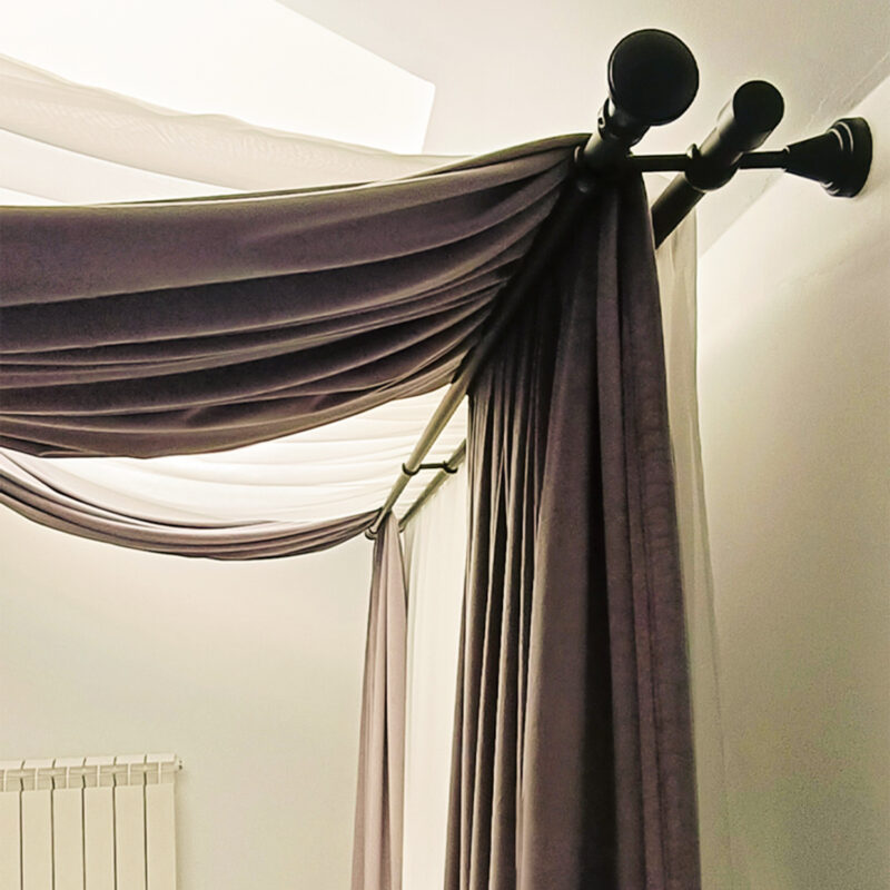 Draperii personalizate din catifea