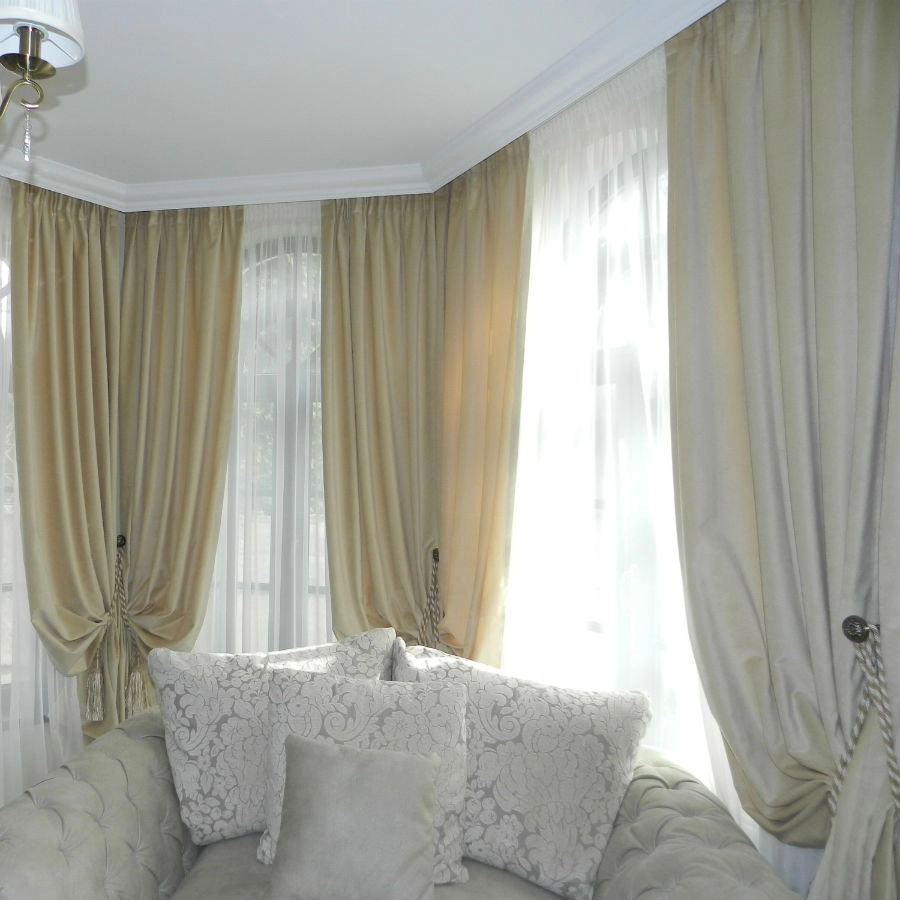 Draperie catifea de bumbac Draperie catifea de bumbac