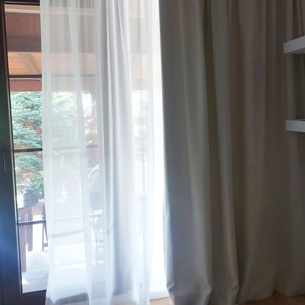 Draperie dimout si perdea simpla Draperie dimout si perdea simpla
