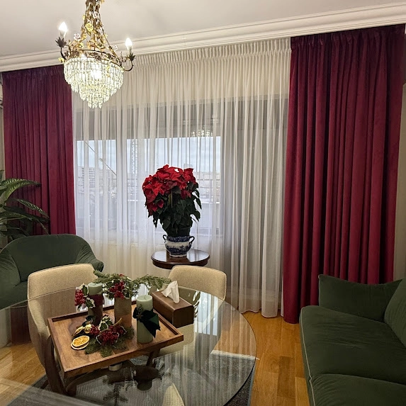 draperii premium pentru living elegant