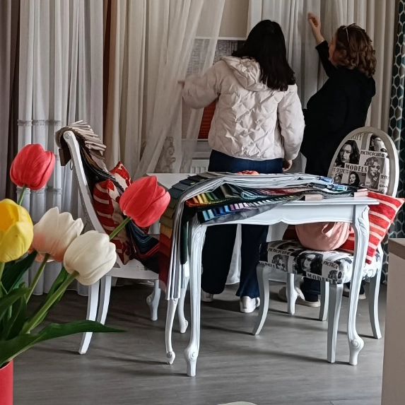 perdele living Bucuresti modern