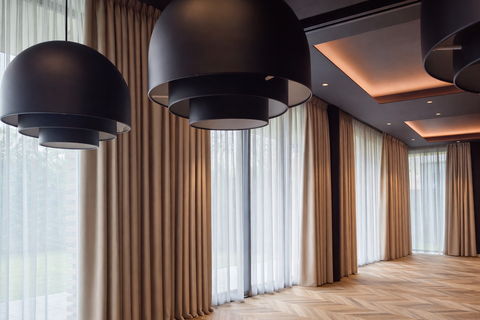 perdele si draperii pentru living modern in Bucuresti